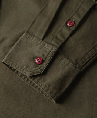 Classic Fit Engineer Workshirt - Olive