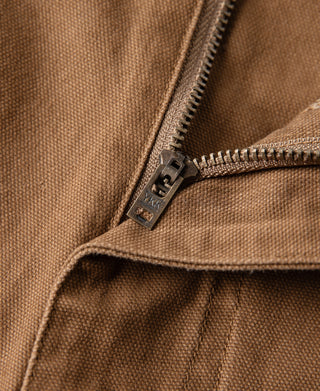 12 oz Canvas Railroad Work Pants - Light Brown