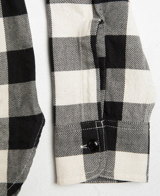 Lot 206 1940s Buffalo Plaid Shirt - Black/White