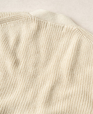 Fisherman Rib US Cotton Cardigan