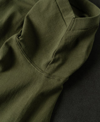 Regular Fit Heavyweight Tubular Jersey T-Shirt - Olive