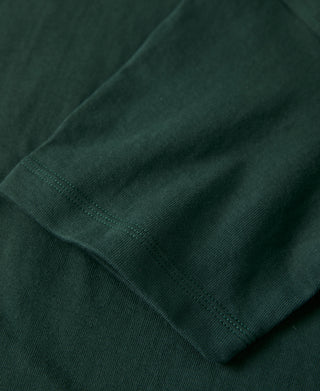 1930s Slanted Pocket Tubular T-Shirt - Green