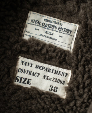 N-1 Wool Blend Deck Vest - Navy