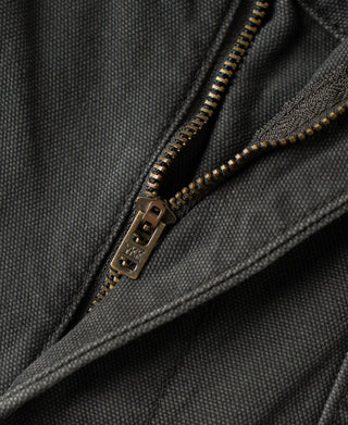 Canvas Double Knee Work Trousers - Dark Gray