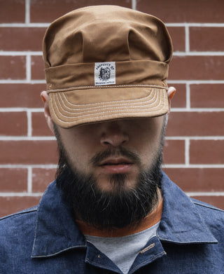 Duck Canvas Railroad Engineer Cap