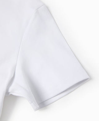 Slim Fit Crew Neck T-Shirt - White