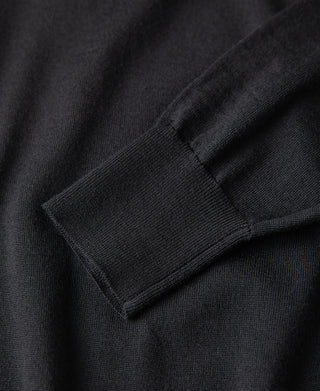 Lot 922 Merino Wool Turtleneck Sweater - Black