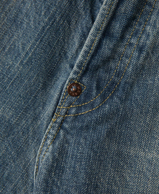 Lot 33801XX 12.5oz Selvedge Denim Jeans - Washed Blue