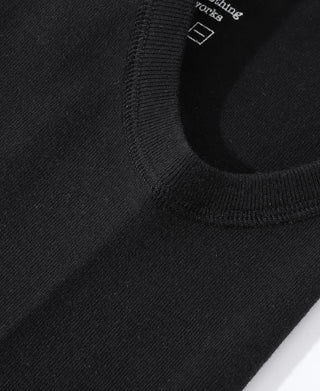 1940s Tubular Marcel Tank Top - Black