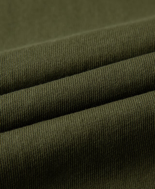 1900s Heavyweight Cotton Jersey Boxy T-Shirt - Olive