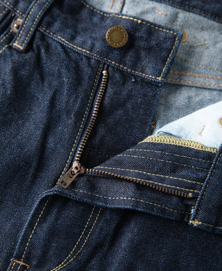 Simplified Relaxed Selvedge Denim Trousers
