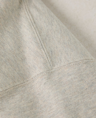 Lot 117 Double V-Gusset After Hoodie - Oatmeal/Gray