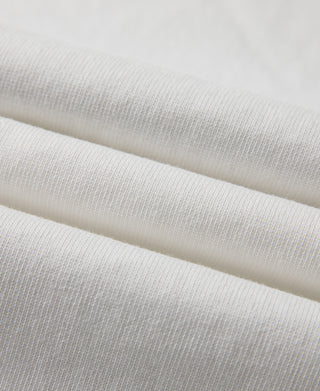 1900s Heavyweight Cotton Jersey Boxy T-Shirt - White