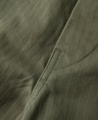 Lot 825 1950s USMC Herringbone Trousers - Olive