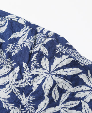 Tropical Palm & Pineapple Aloha Shirt