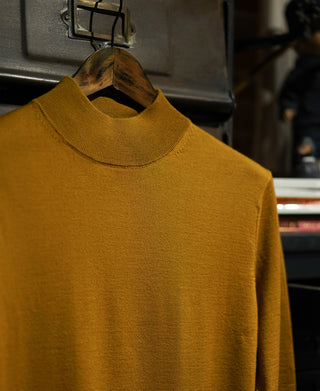 Extrafine Merino Wool Pullover Sweater - Ginger