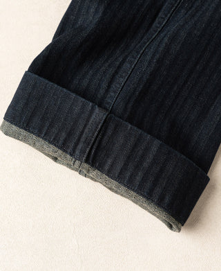 1920s Herringbone Denim Work Pants