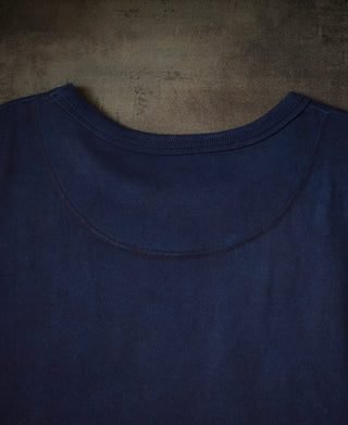 Indigo-Dyed Cotton-Jersey Sweatshirt