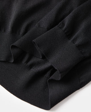 Lot 922 Merino Wool Turtleneck Sweater - Black