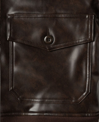 1920s Type A-1 Faux Leather Jacket