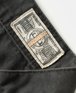 Canvas Double Knee Work Trousers - Dark Gray