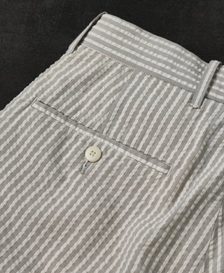 1950s Striped Seersucker Suit Trousers