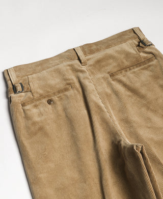 Lot 840 9.5 Wale 1940s Corduroy Work Pants - Khaki