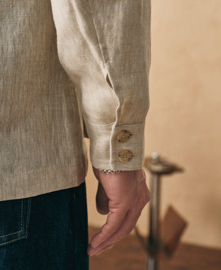 Classic Linen Safari Jacket
