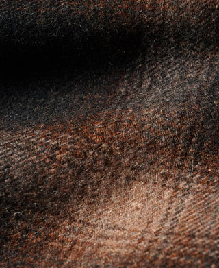 1930s Wool Shadow Plaid Tweed Cossack Jacket