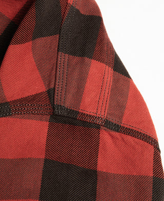 Lot 206 1940s Buffalo Plaid Shirt - Black/Red