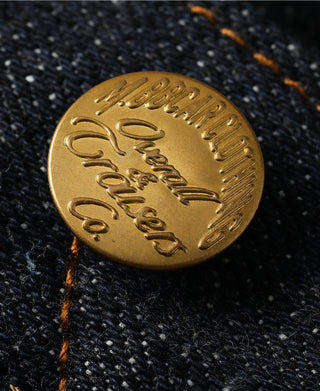 19oz Rope Dyed Selvedge Straight-Leg Jeans