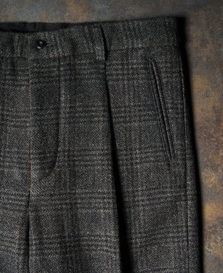 1930s Glen Plaid Tweed Suit Trousers