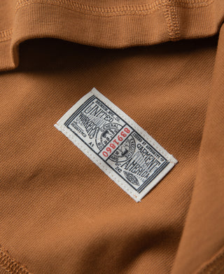 Vintage Long Sleeve Henley Shirt - Orange