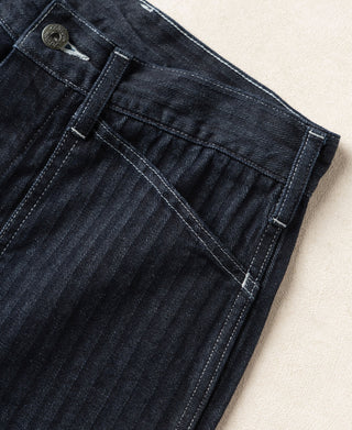 1933 HBT Denim Buckle-Back Fatigue Pants