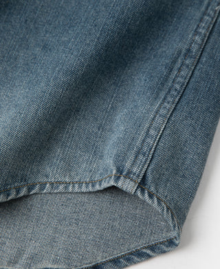 1950s Slub Denim Western Shirt