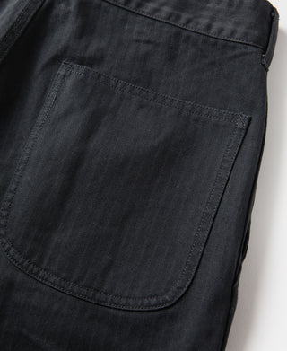 Lot 825 1950s USMC Herringbone Trousers - Vintage Black