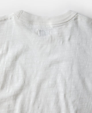 Heavyweight Cotton Gusset Tubular T-Shirt - White