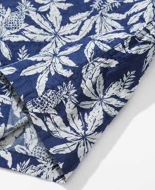 Tropical Palm & Pineapple Aloha Shirt