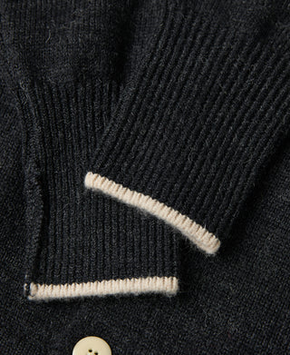 1930s Ivy League Wool Cardigan