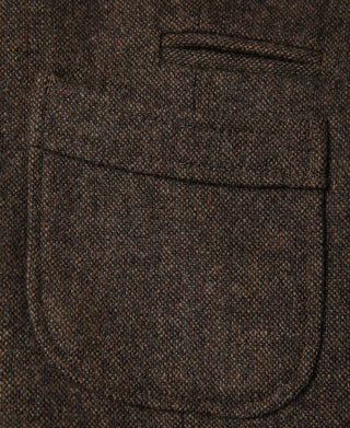 Brown Tweed Hunting Vest