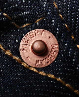 17.7oz Kasuri Selvedge Denim Trousers