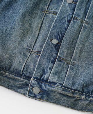 Type 1 Washed Denim Jacket - Repaired Edition