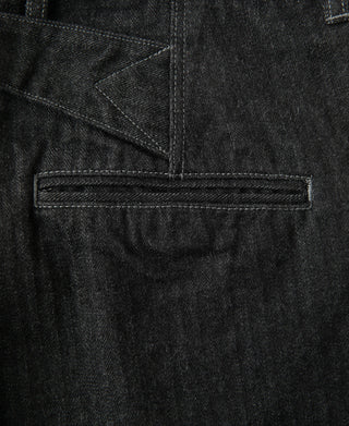 Lot 813J 15.5oz HBT Black Selvedge Denim Jeans