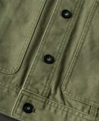 Button detail of Cruiser Jacket