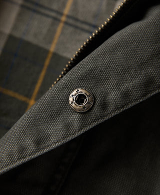 Ripstop Twill Field Jacket - Dark Green