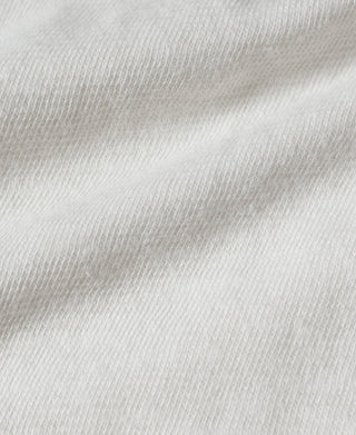 Side Closing Short Sleeve Henley T-Shirt - White