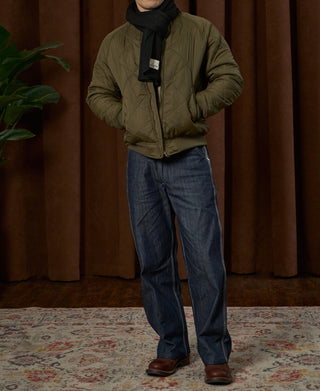 Wool Blend USN Scarf - Black