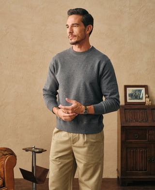 14 oz French Terry Loopwheel Crewneck Sweatshirt