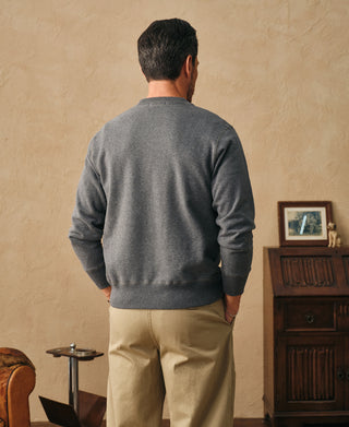 14 oz French Terry Loopwheel Crewneck Sweatshirt