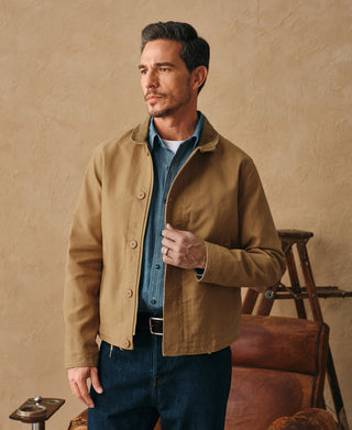 Lightweight N-1 Deck Jacket - Khaki